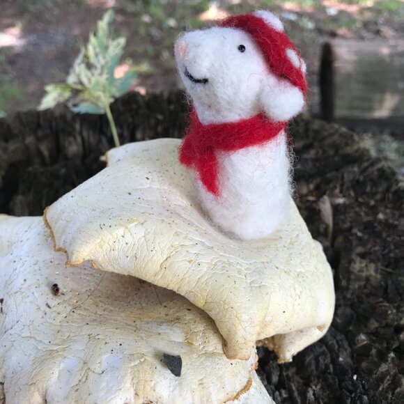 Mouse, Needle Felted, Handmade - Picture 2 of 4